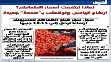 ارتفاع أسعار الطماطم يؤثر على الأسواق في فلسطينيو 48